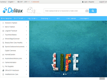 Tablet Screenshot of delitox.com